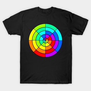 Colourful Rainbow Circle T-Shirt